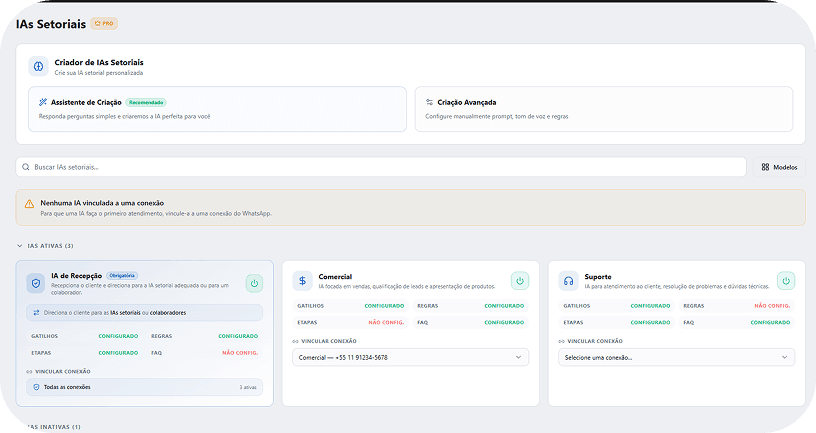 Automatize seu atendimento com inteligência artificial